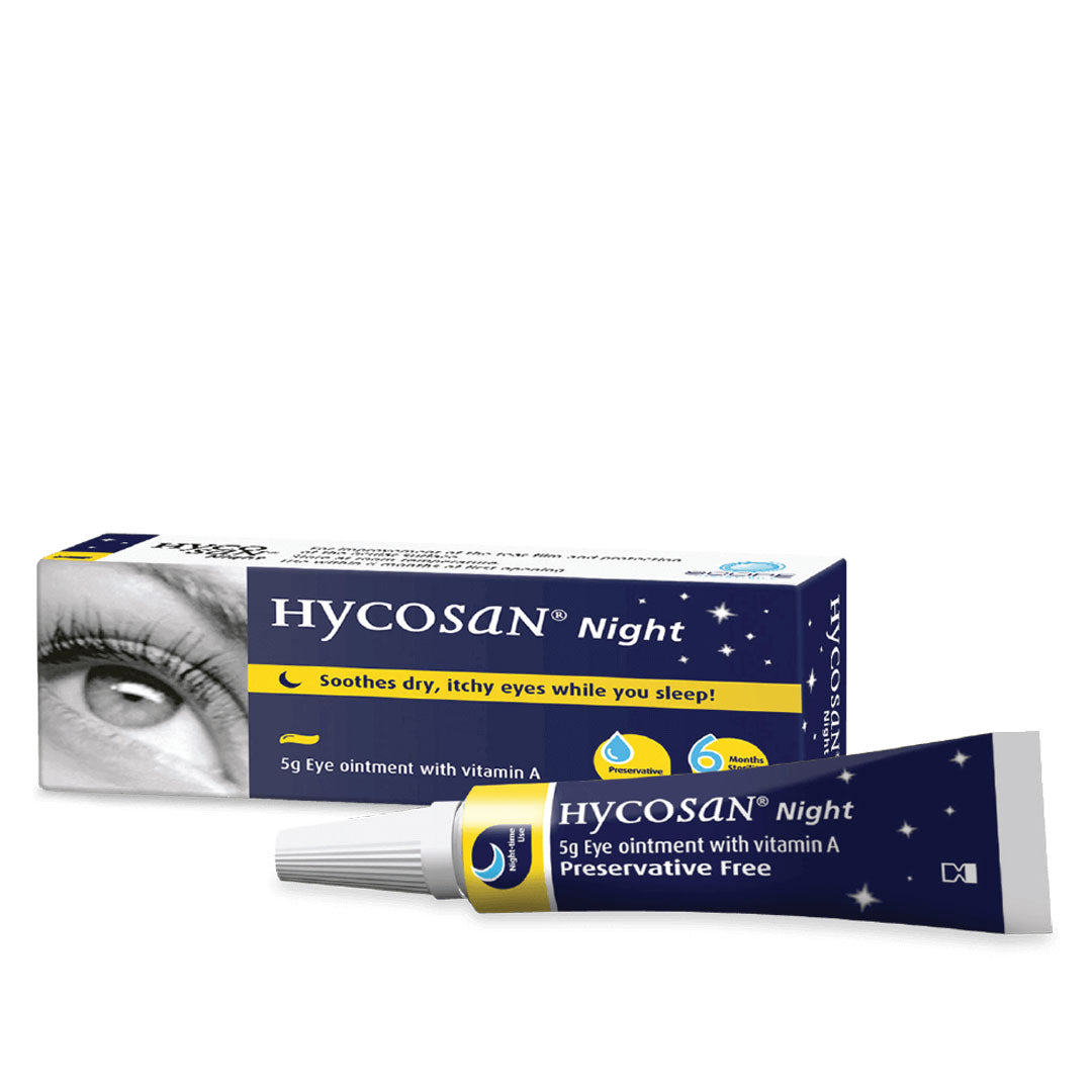 Hycosan Night Preservative Free Eye Ointment 5g
